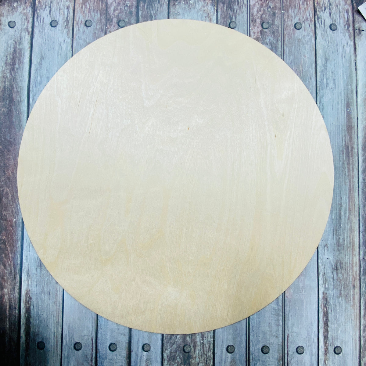 18" Round Wood Blank Wood Craft Blank Print Cut Craft