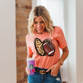 Leopard Heart and Football| DTF Transfers