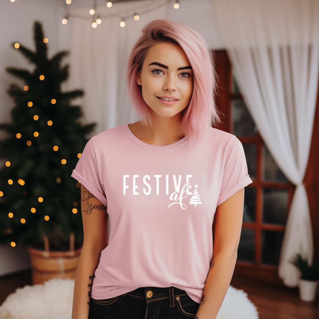 Festive AF| DTF Transfers