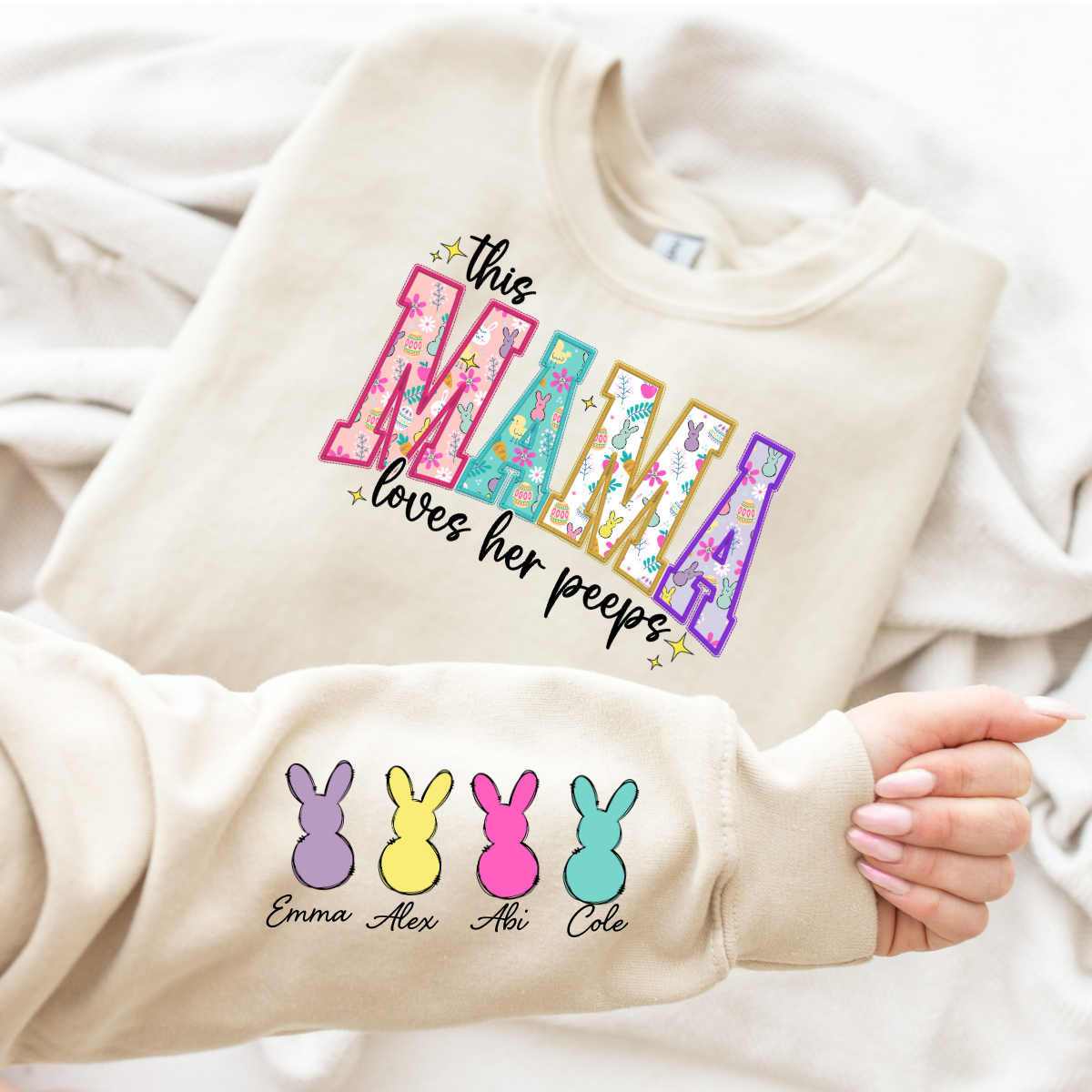 This Mama/Grandma Loves Her Peeps Bundle DTF Bundle | DTF Transfers