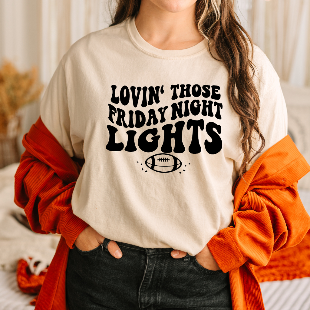 Lovin Those Friday Night Lights, Football| DTF Transfers