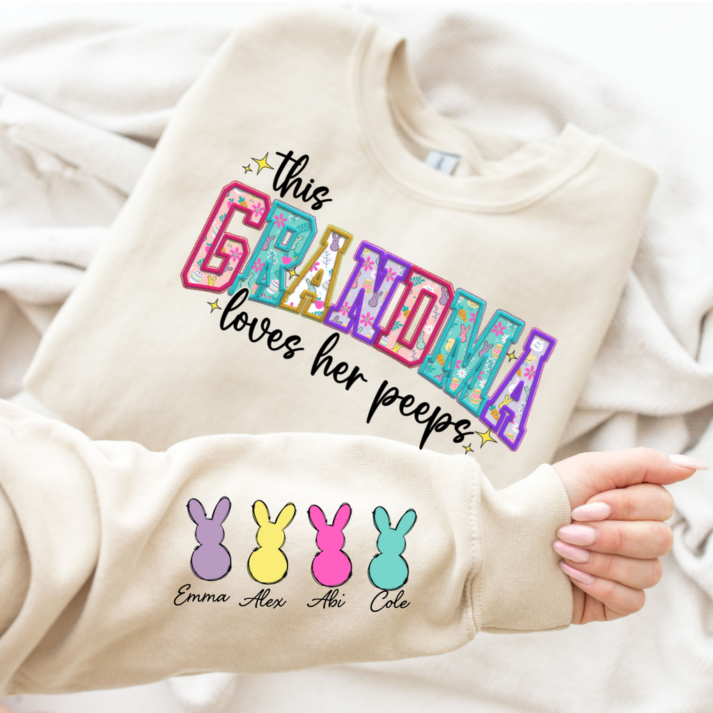 This Mama/Grandma Loves Her Peeps Bundle DTF Bundle | DTF Transfers