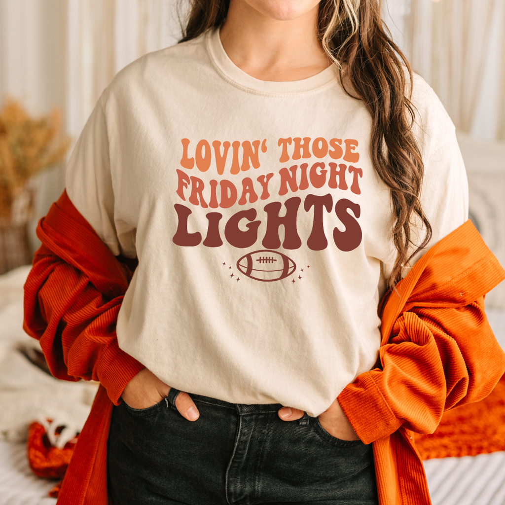 Lovin Those Friday Night Lights, Football| DTF Transfers