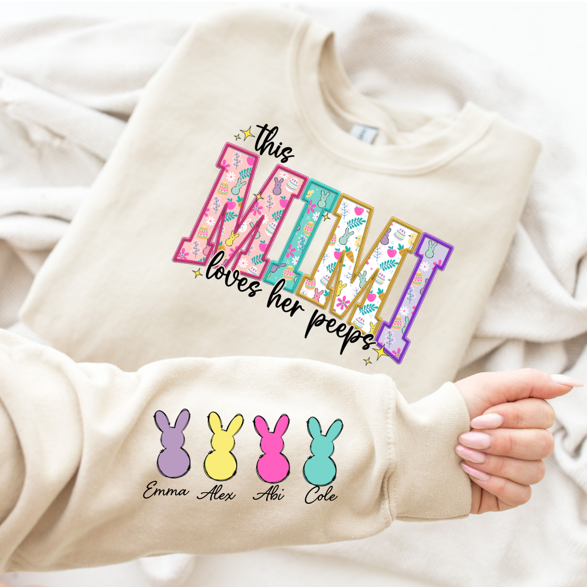 This Mama/Grandma Loves Her Peeps Bundle DTF Bundle | DTF Transfers