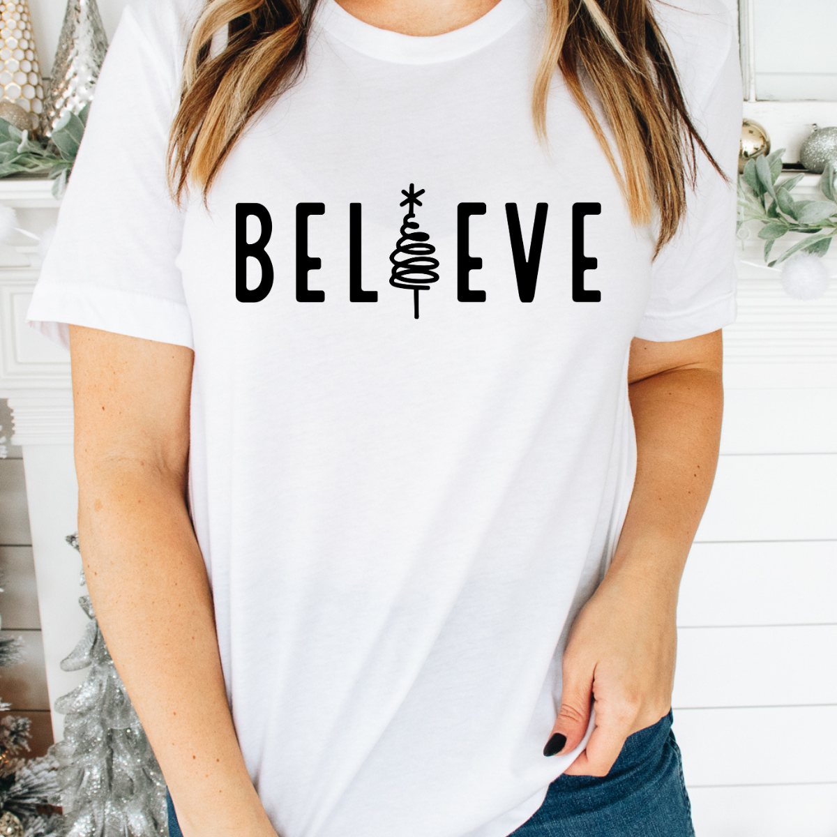 Believe with Tree| DTF Transfers