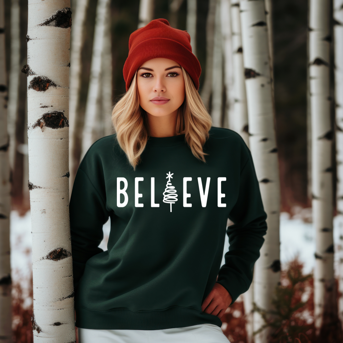 Believe with Tree| DTF Transfers