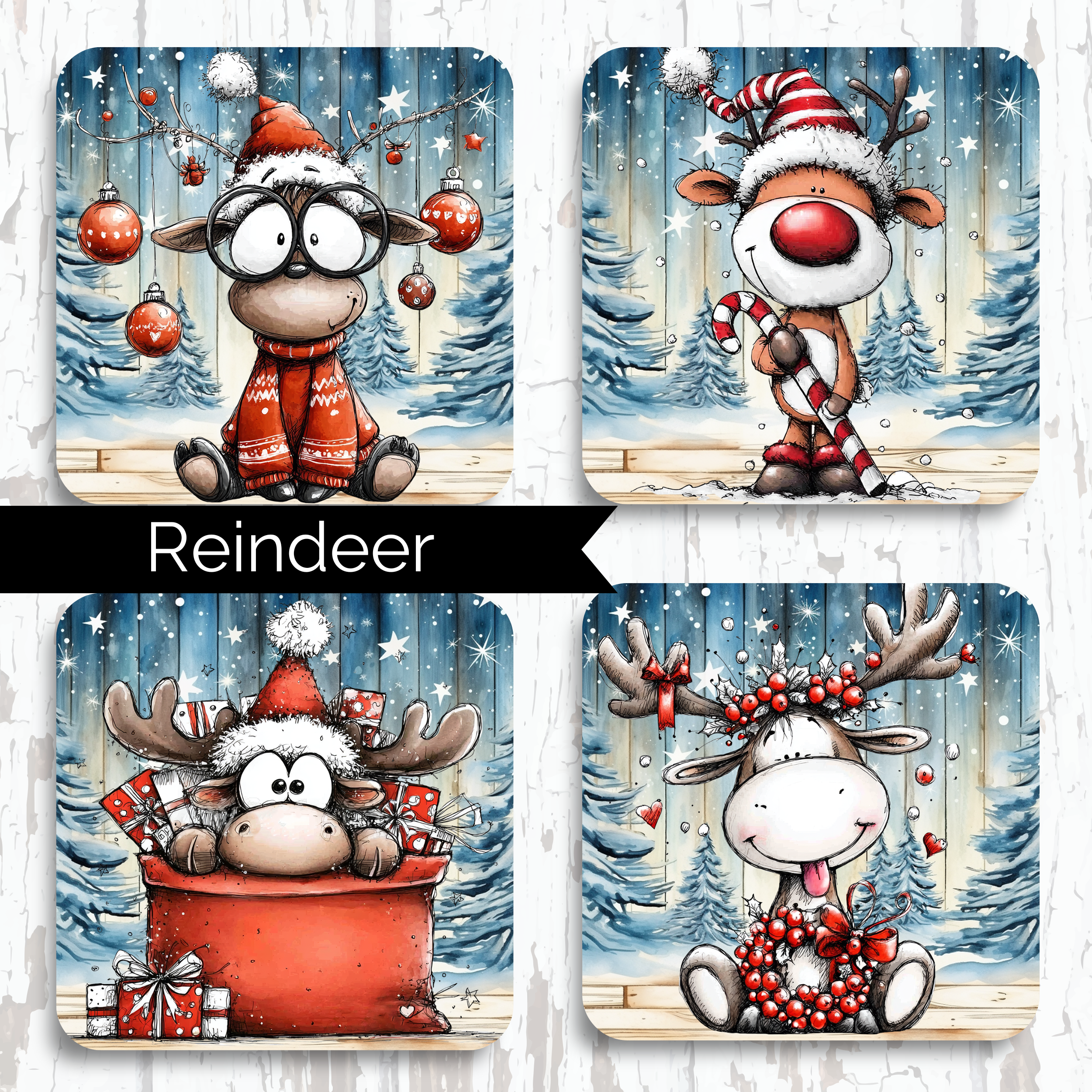 SEASONAL COASTER DTF Kit | DIY Kits