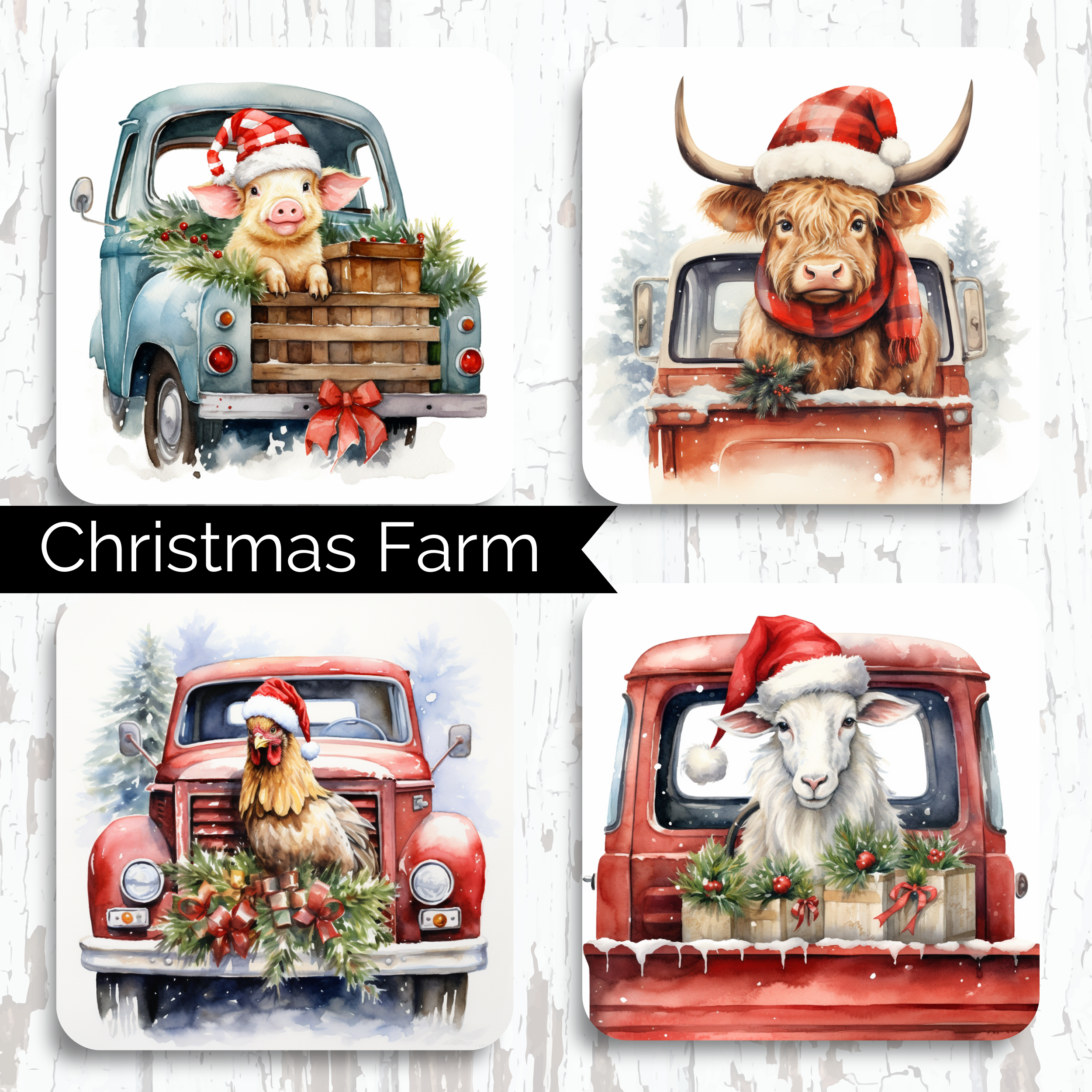 SEASONAL COASTER DTF Kit | DIY Kits