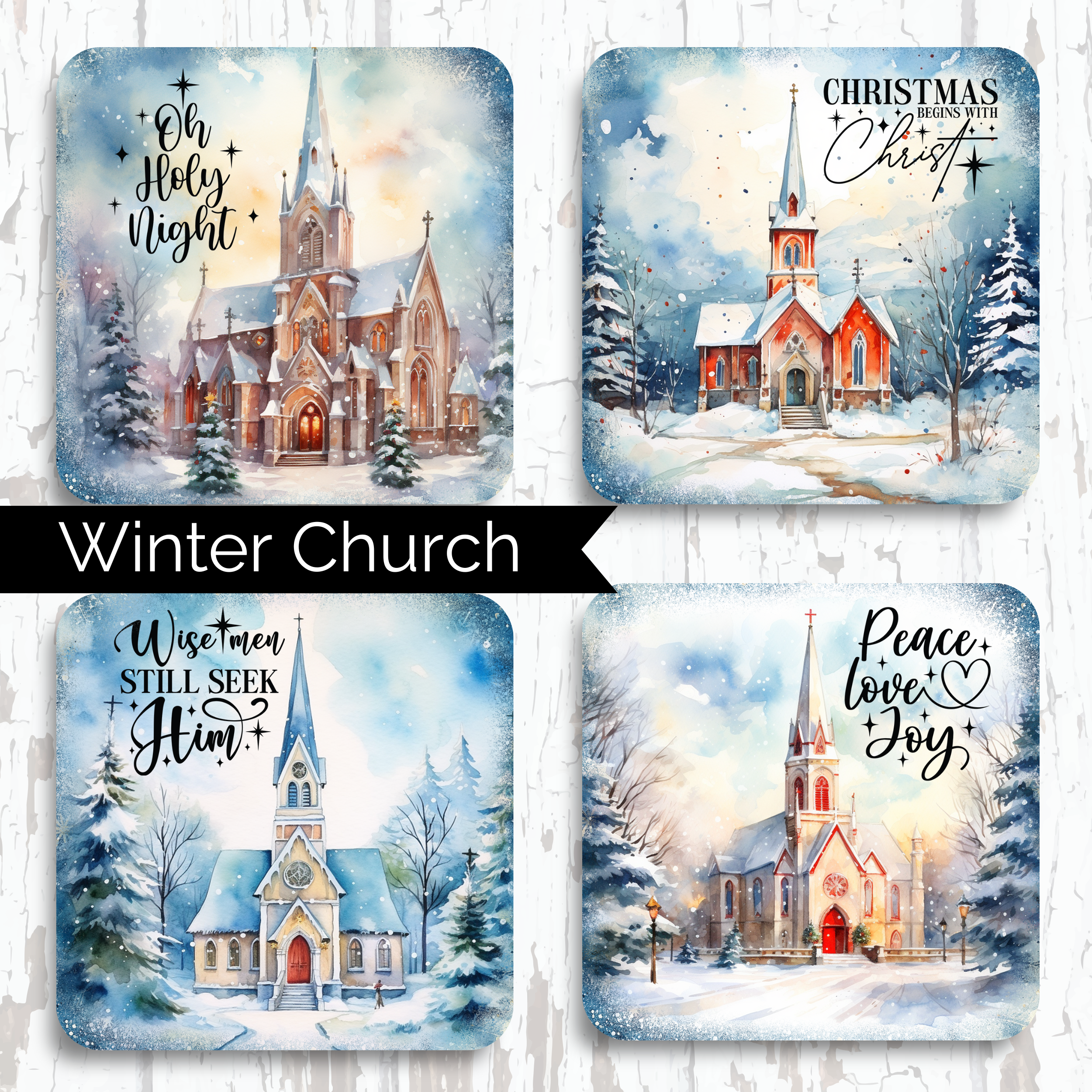 SEASONAL COASTER DTF Kit | DIY Kits