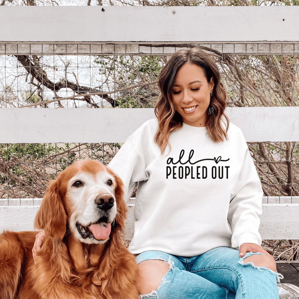 All Peopled Out | DTF Transfers