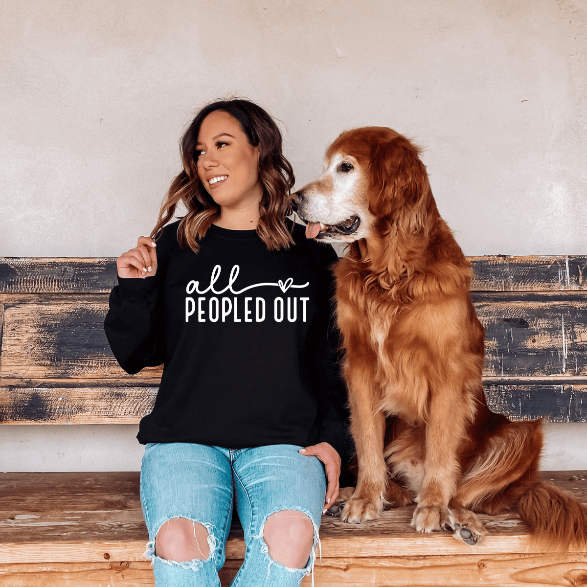 All Peopled Out | DTF Transfers