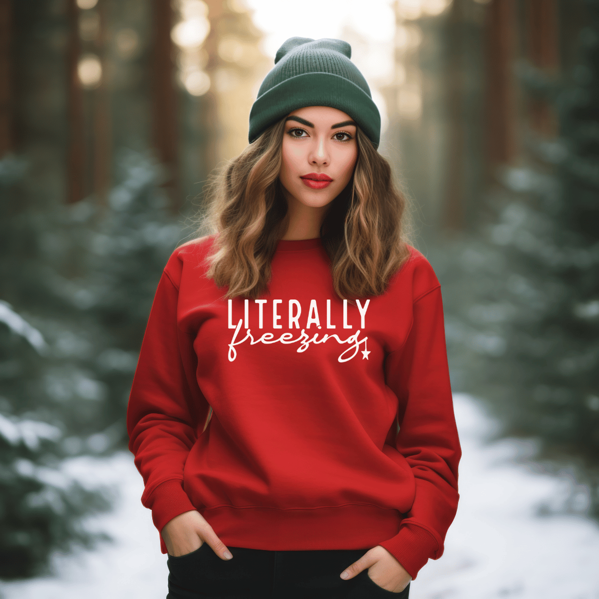 Literally Freezing | DTF Transfers