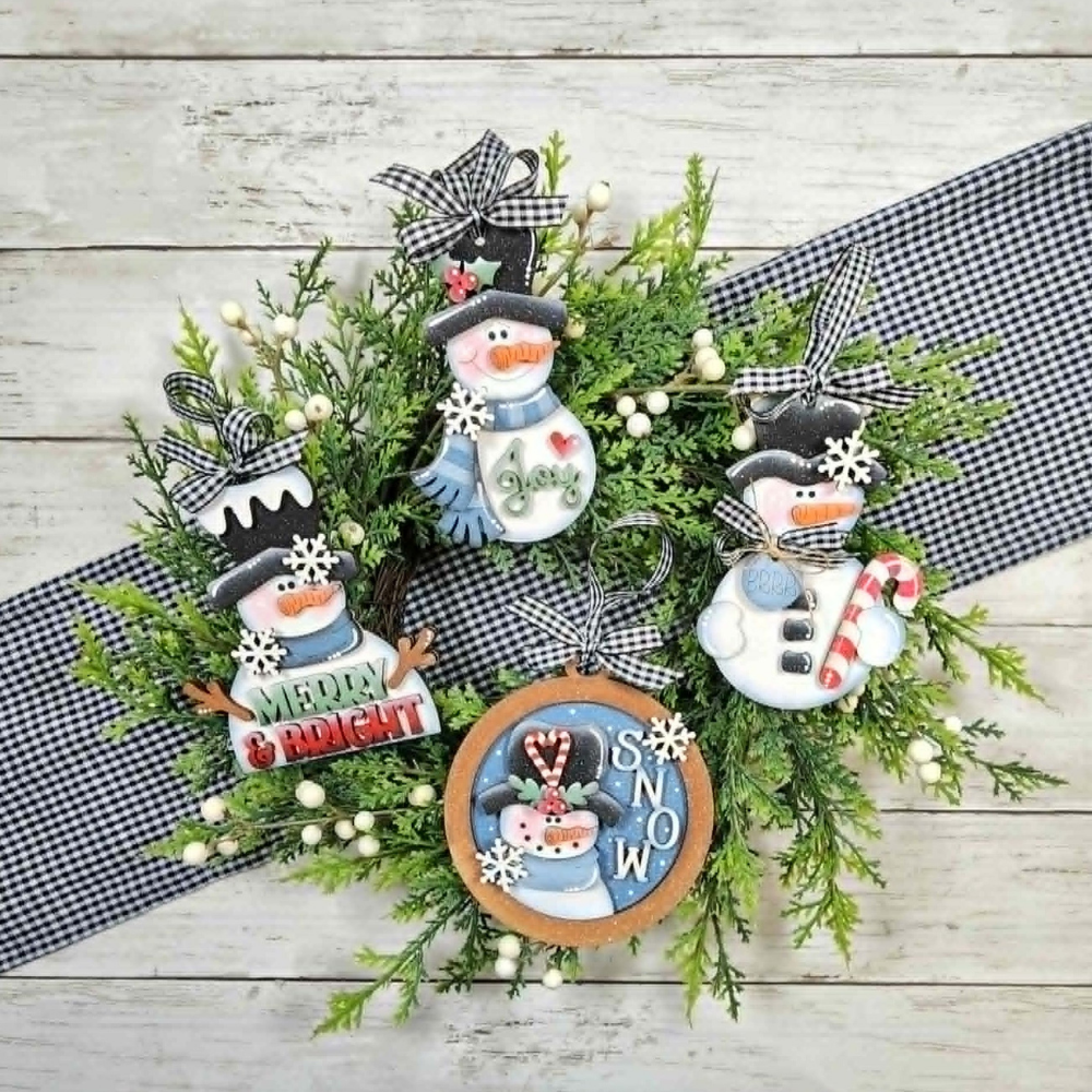 Frosty Friends Ornament Set 49 | DIY Kits