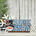 Let It Snow Snowman Shelf Sitter 50 | DIY Kits