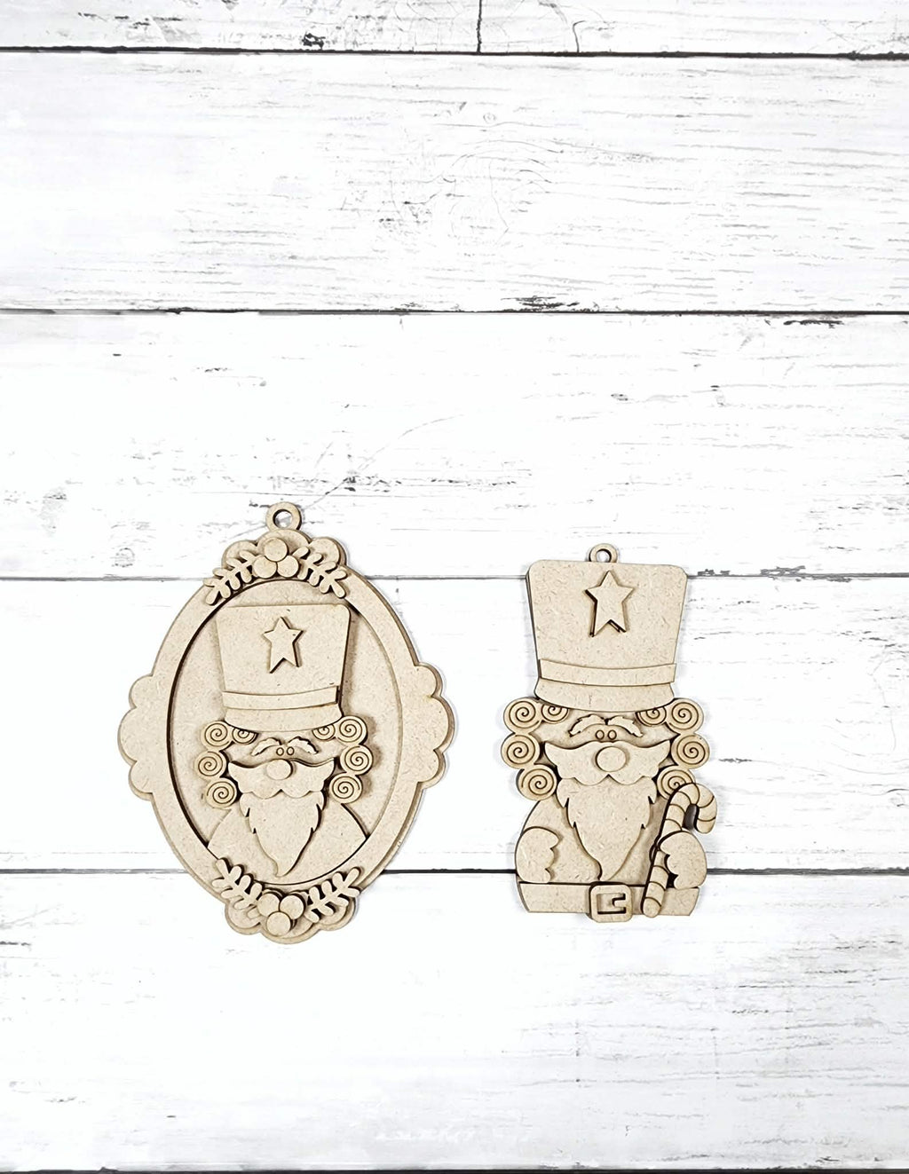 Santa Ornament Duo | DIY Kits