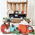 Pumpkin Patch Tiered Tray Set 53  | DIY Kits