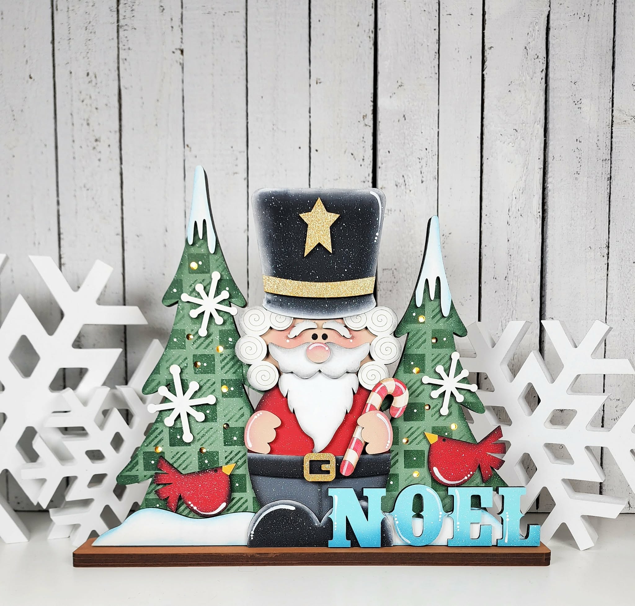 Noel Santa Shelf Sitter | DIY Kits