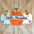 Hello Pumpkin Trio Sign 64 | DIY Kits