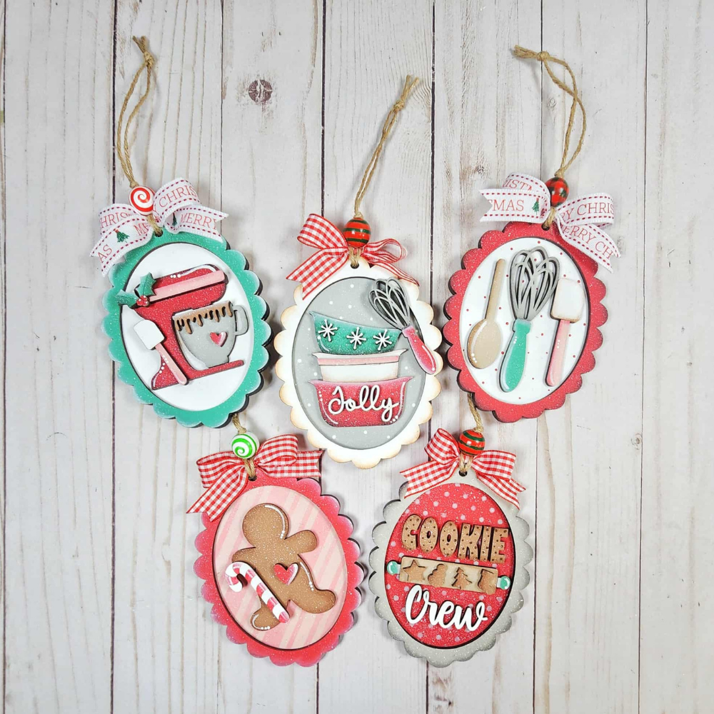 Christmas Baking Ornament Set 71 | DIY Kits