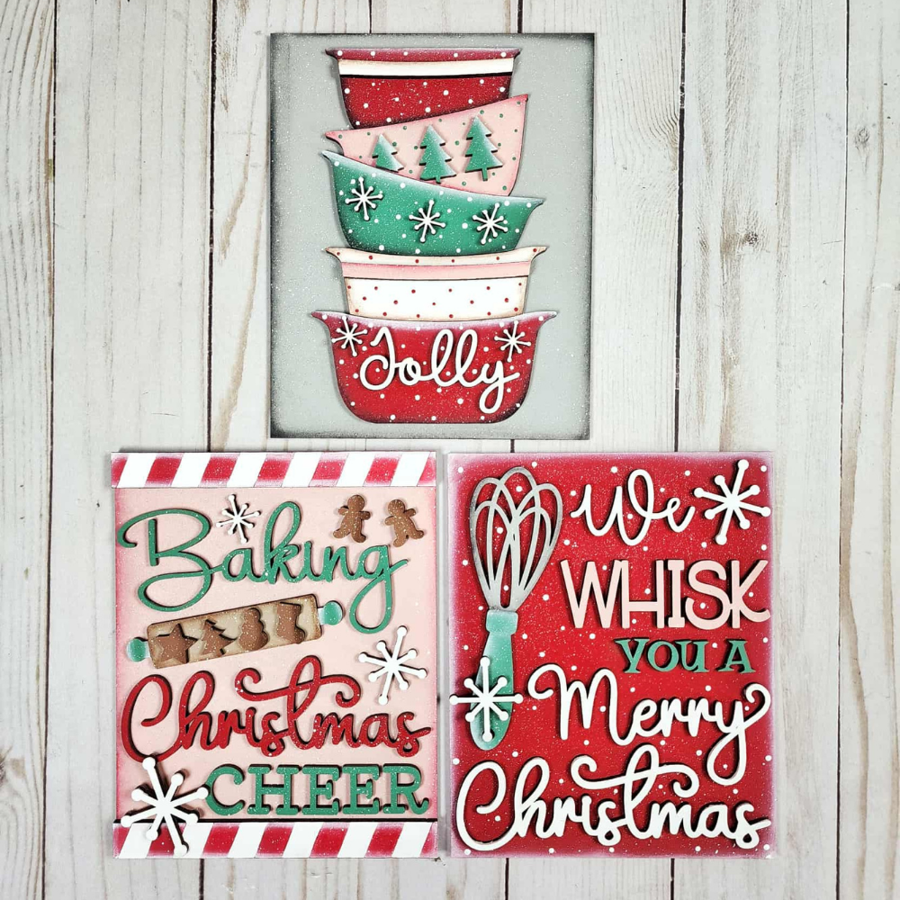 Christmas Baking Sign Collection 72 | DIY Kits