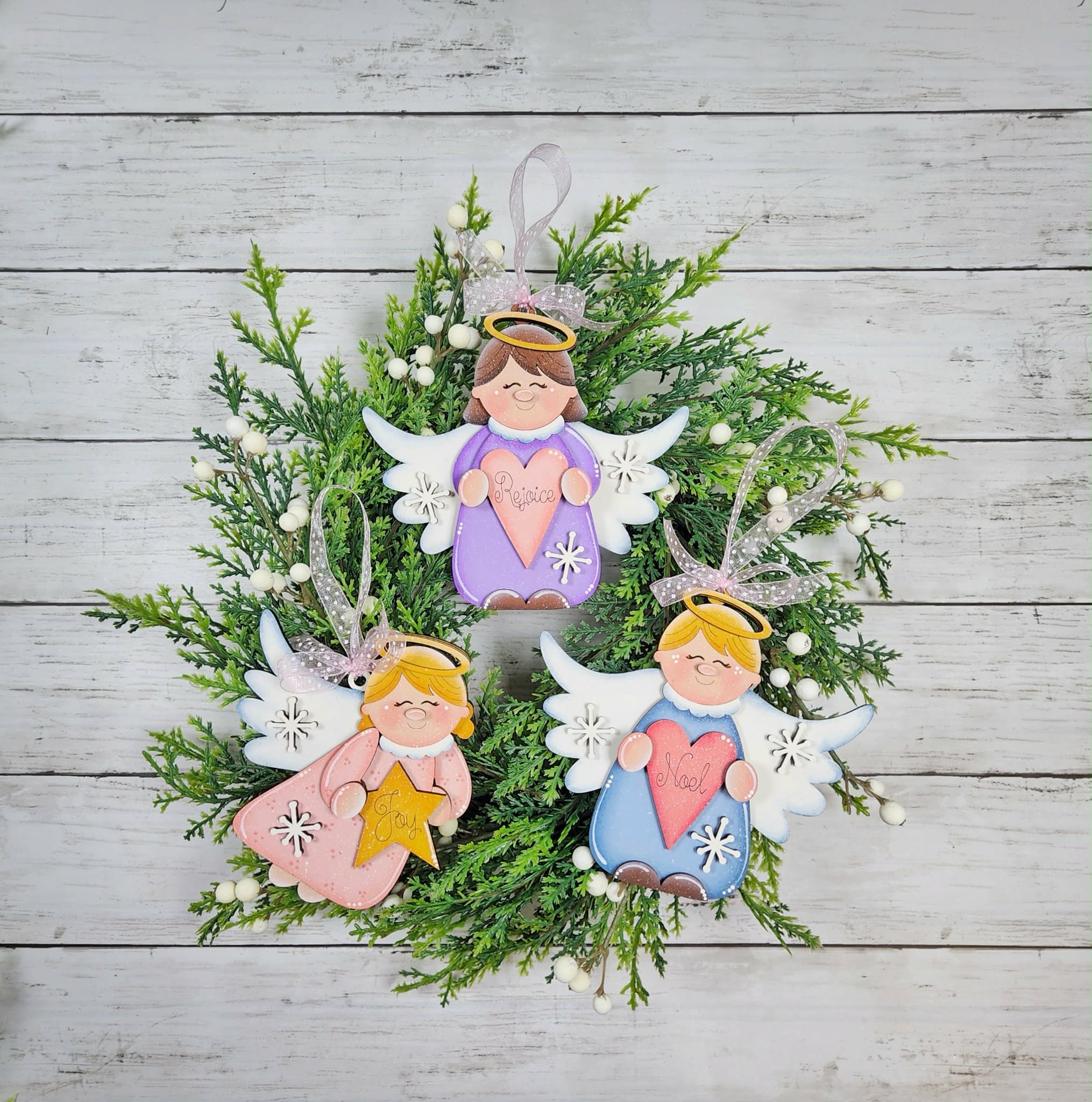 Angel Ornament Trio | DIY Kits