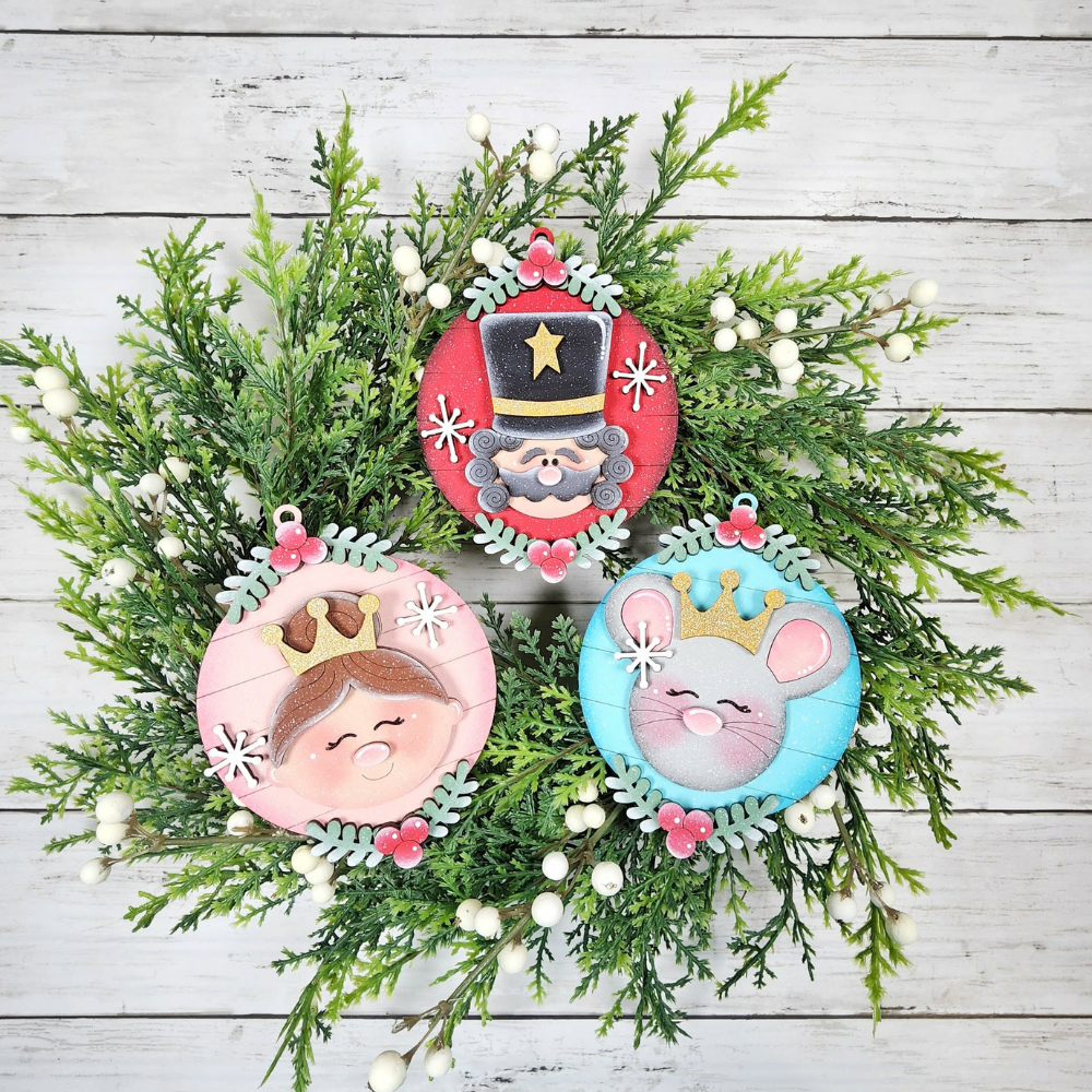 Story Book Christmas Ornament Set 28 | DIY Kits
