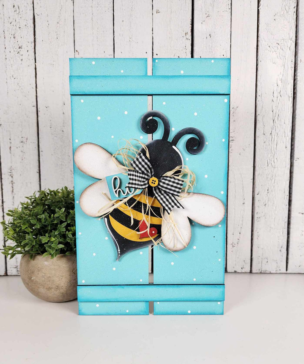 Hi Bee Pallet Wood Craft Blank | DIY Kits