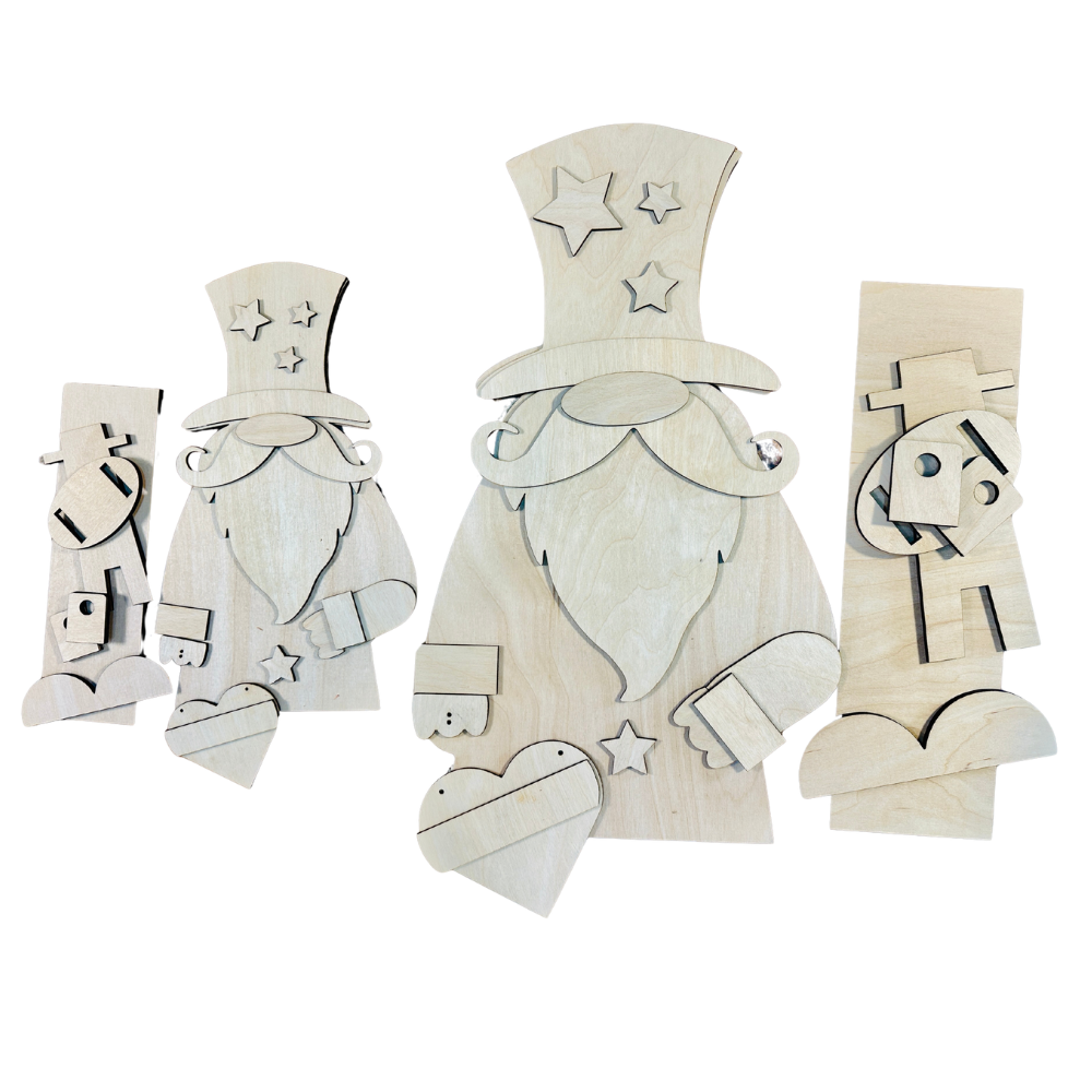 2 SIZES!! Uncle Sam Craft Kit | DIY Kits