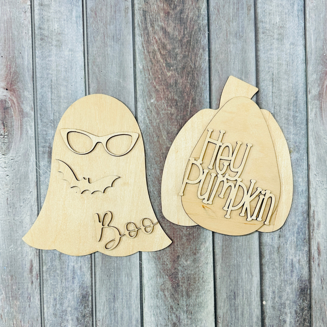 Halloween Door Hangers | DIY KIT