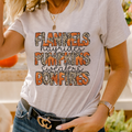 Flannels Hayrides Pumpkins Sweaters Bonfires, Glitter Leopard| DTF Transfers