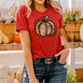 Fall Colors Tie Dye Pumpkin| DTF Transfers
