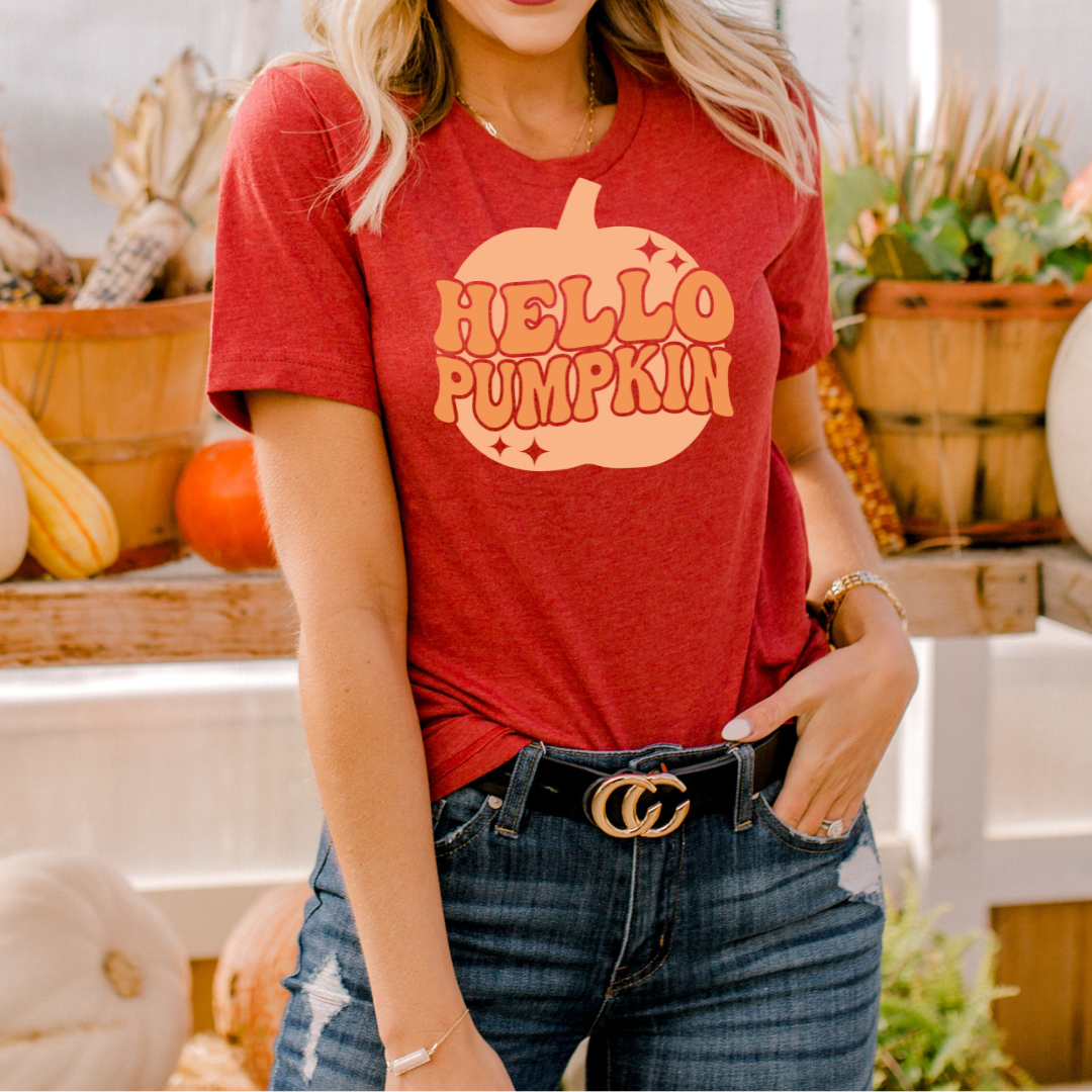 Retro Hello Pumpkin| DTF Transfers