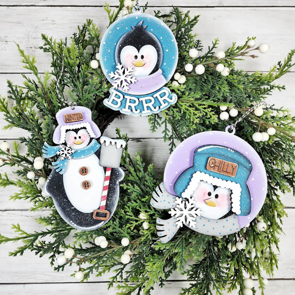 Penguin Ornament Trio 36 | DIY Kits