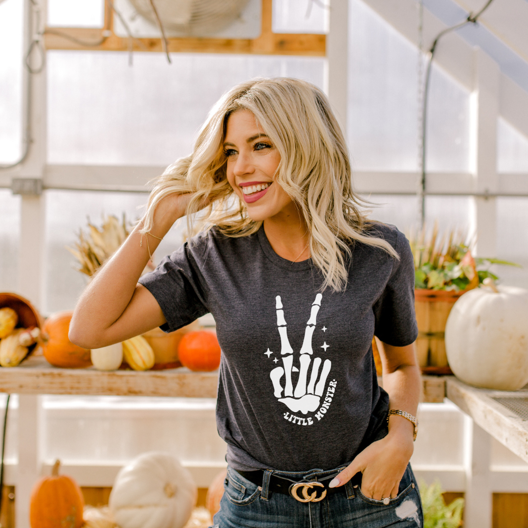 Little Monster Skeleton Hand | DTF Transfers