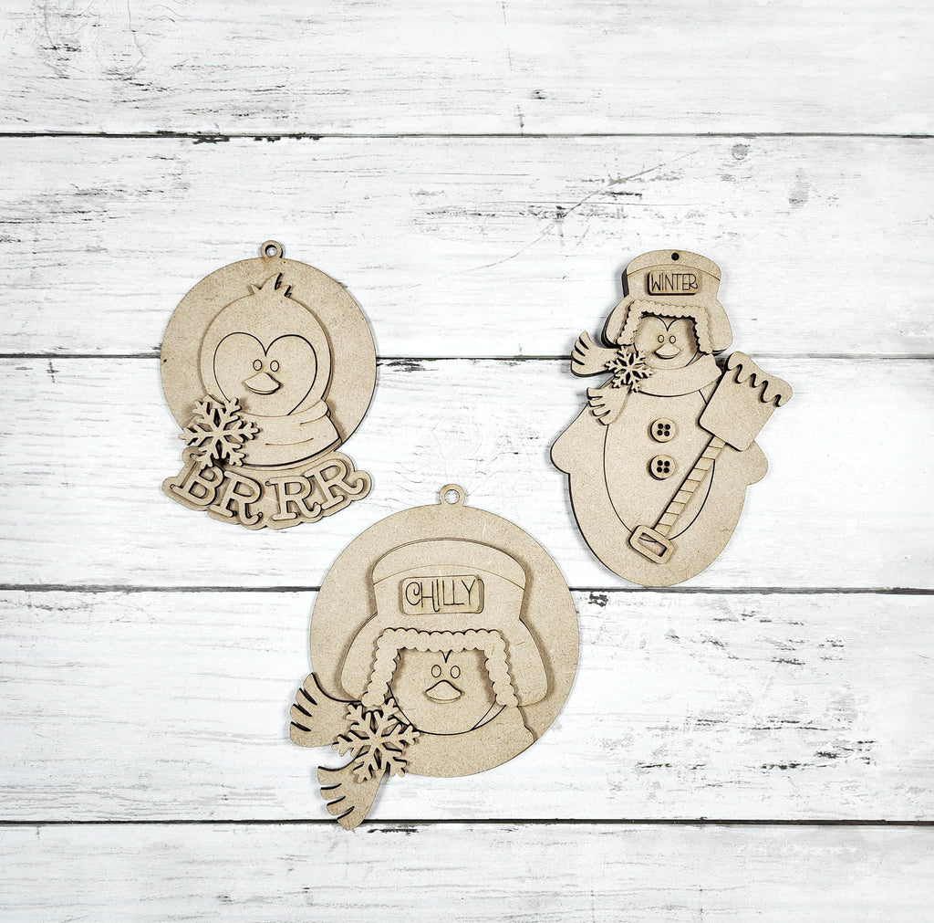 Penguin Ornament Set | DIY Kits