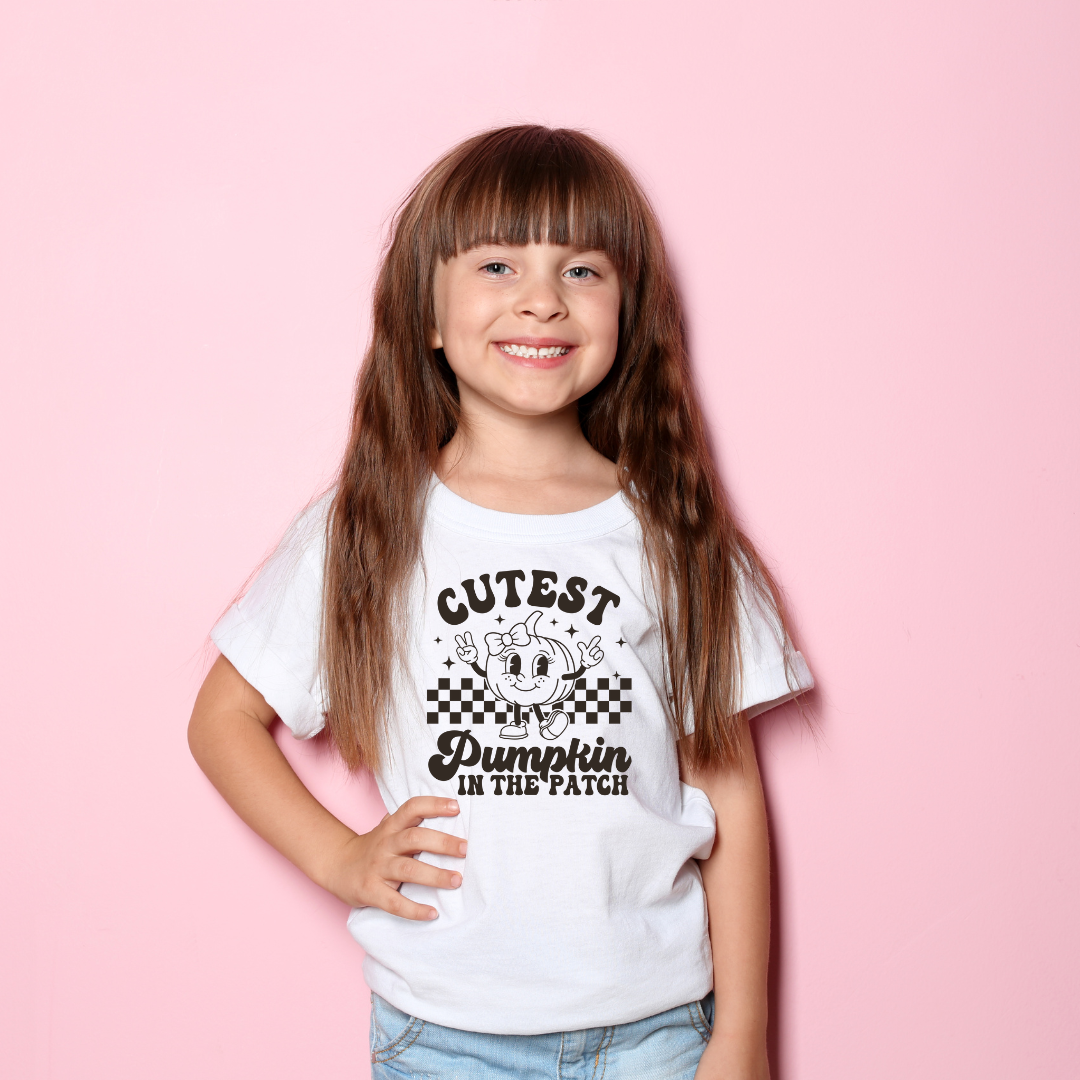Retro Cutest Pumpkin in the Patch| DTF Transfers