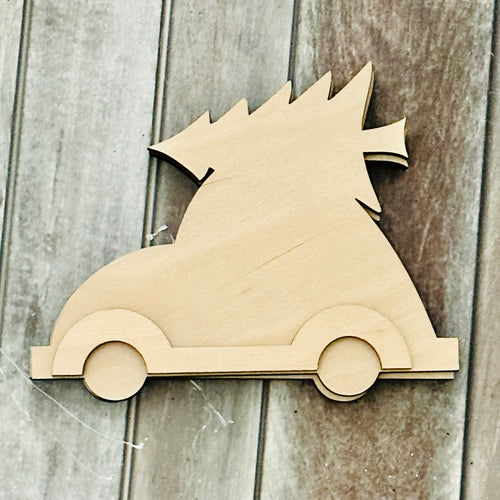 Car with Tree on Top | DIY KIT