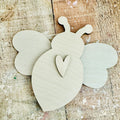 Mini Bee Wood Cutout | DIY Kits
