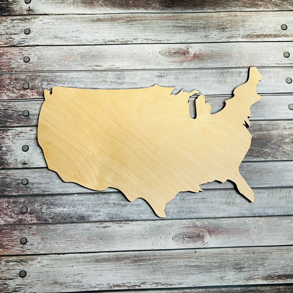 United States Map Sign | DIY Kit