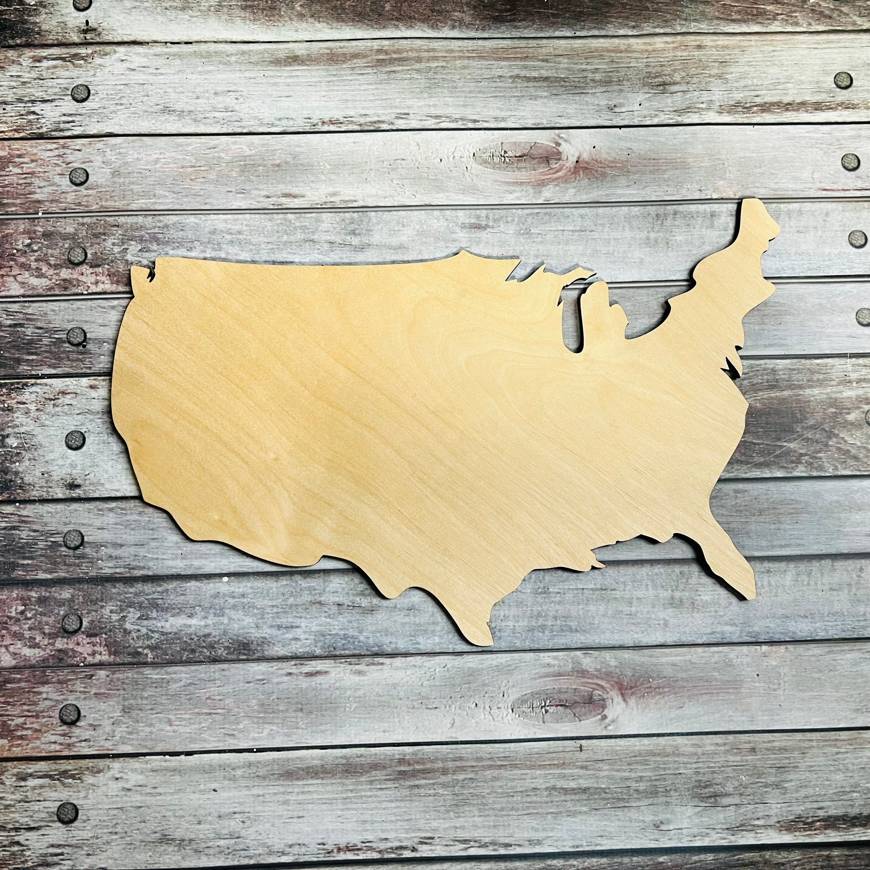 United States Map Sign | DIY Kit