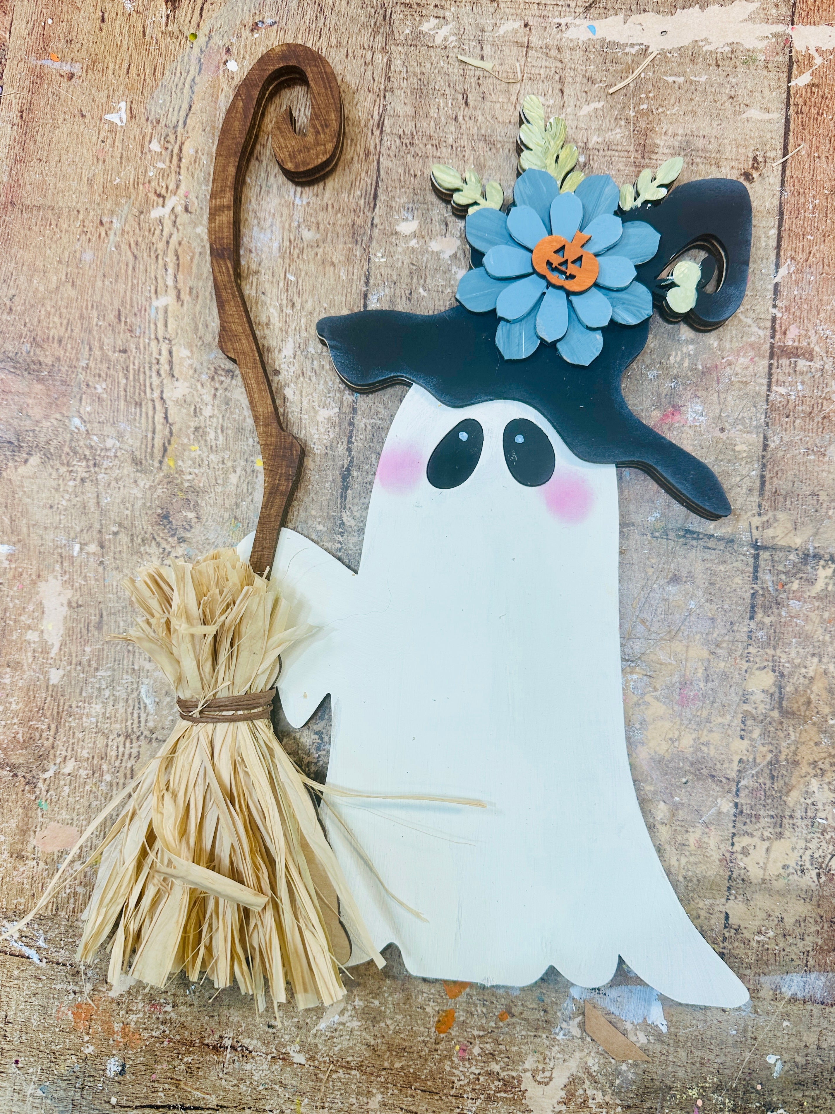 Ghost With Witch Hat | DIY Kits