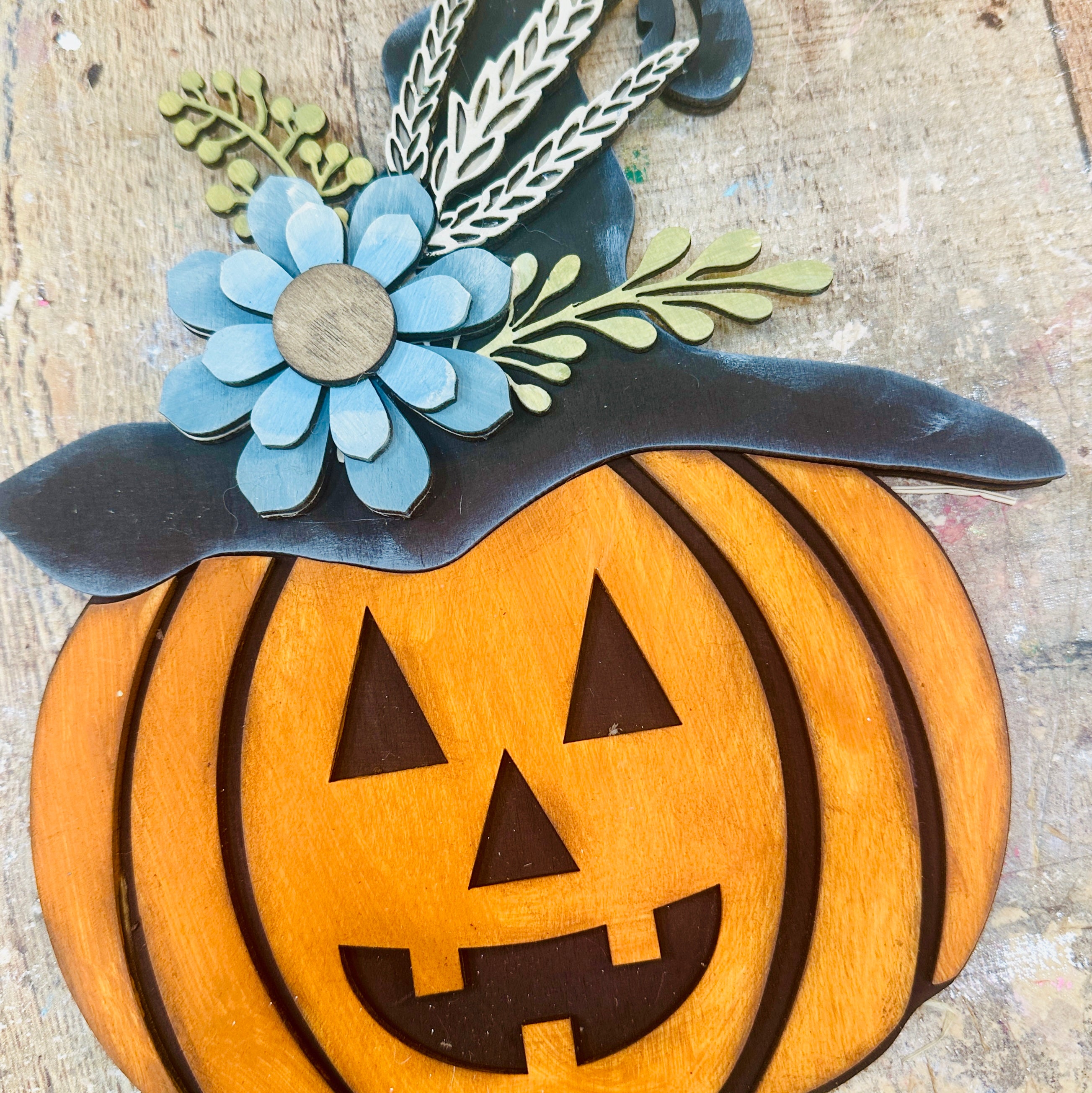 Pumpkin With Witch Hat | DIY Kits