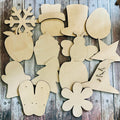Porch Leaner Interchangeable Pieces | Wood Craft Blank