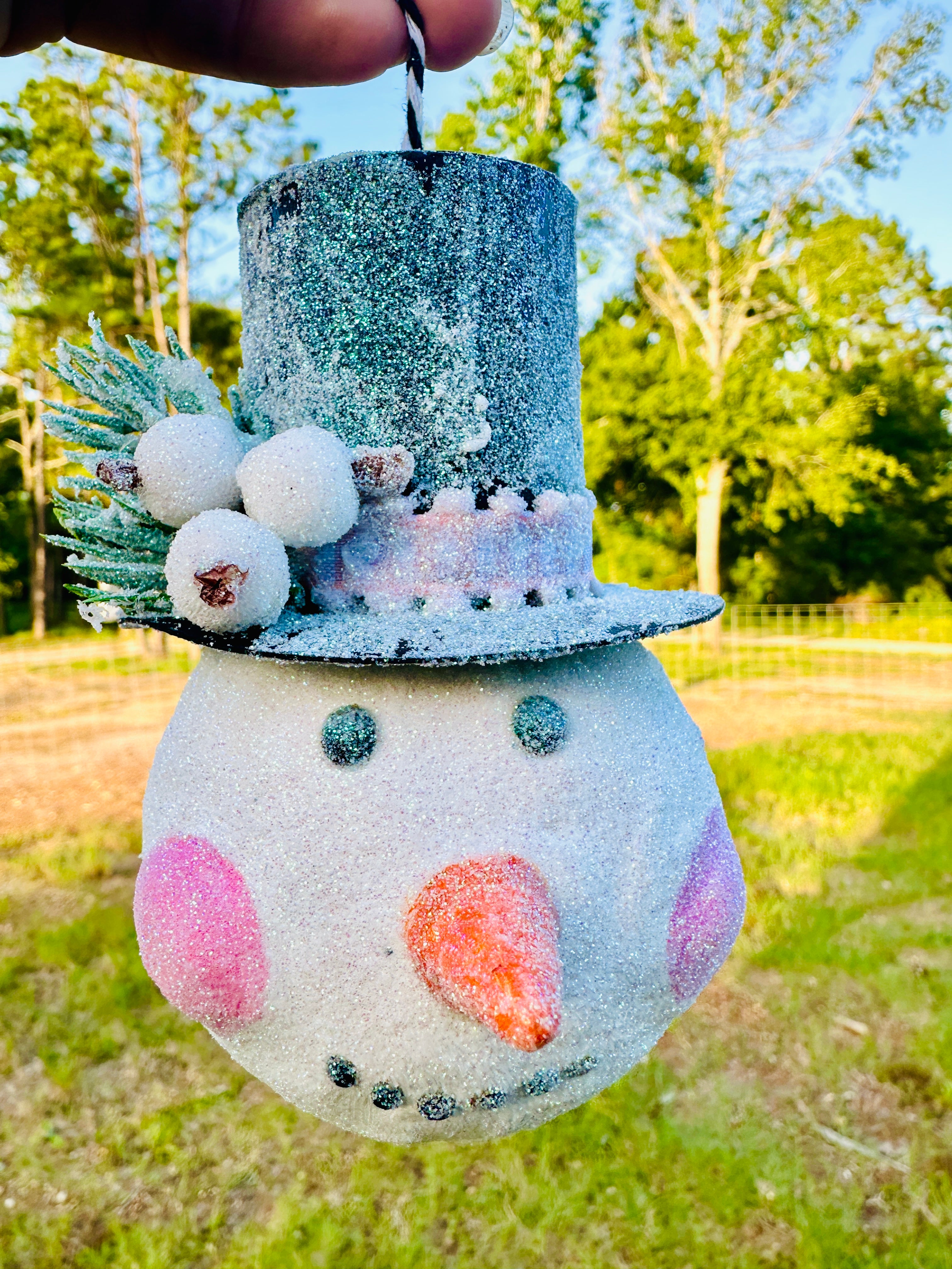 Glitter Snowman Ornament | DIY Kits