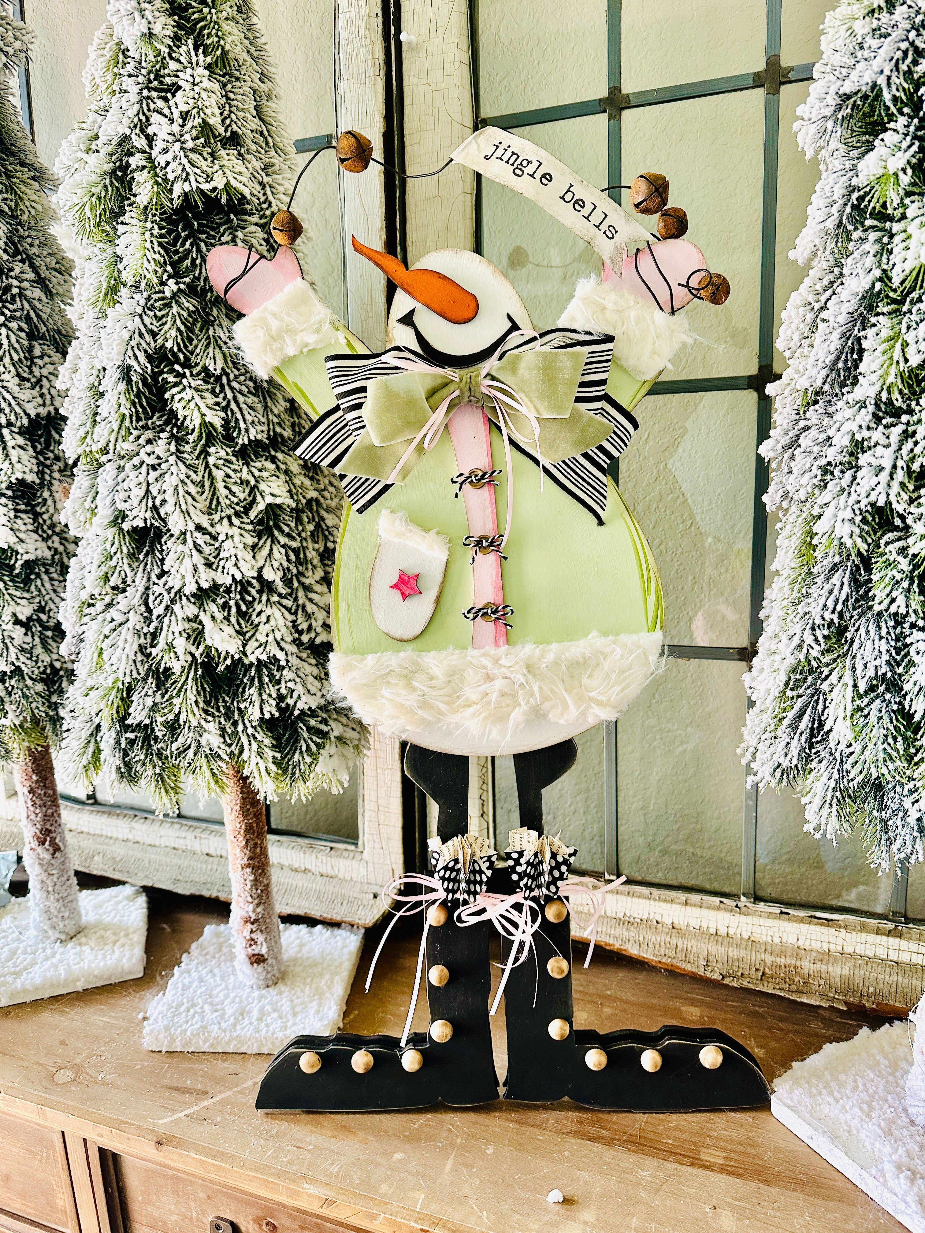 Standing Snowman With Bells | DIY Kits