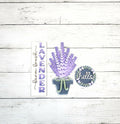 Lavender Mini Tiered Tray Decor Set – DIY Wood Craft Blank Bundle | DIY Kits