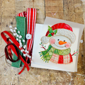Press and Print Party | Snowman DTF, Wood and Embellishments | DIY Kit