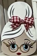 Mrs Claus Sign Topper | Wood Craft Blank