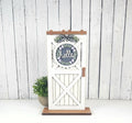 Interchangeable Barn Door Wood Sign | DIY Kits