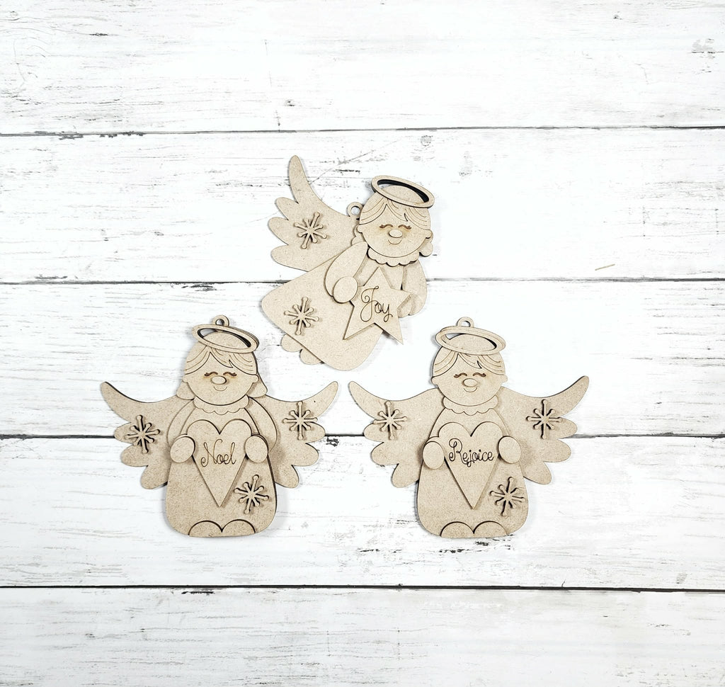 Angel Ornament Trio | DIY Kits